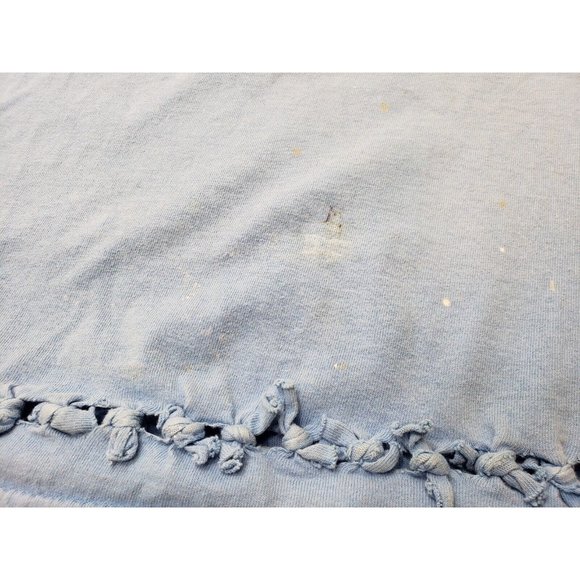 Ocean Pacific Adult Shirt Short Sleeve Back Front Graphics Single Stitch Blue L - Picture 5 of 14